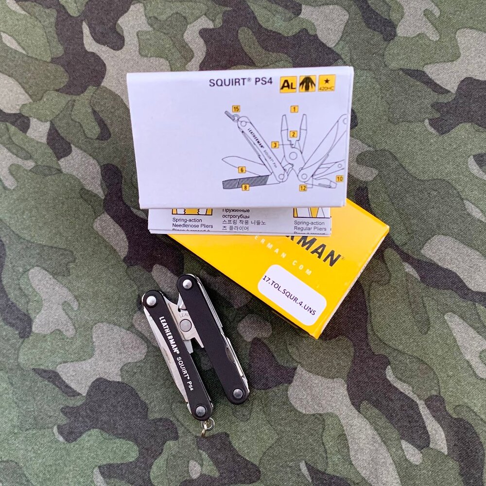 Leatherman Squirt PS4 NWT